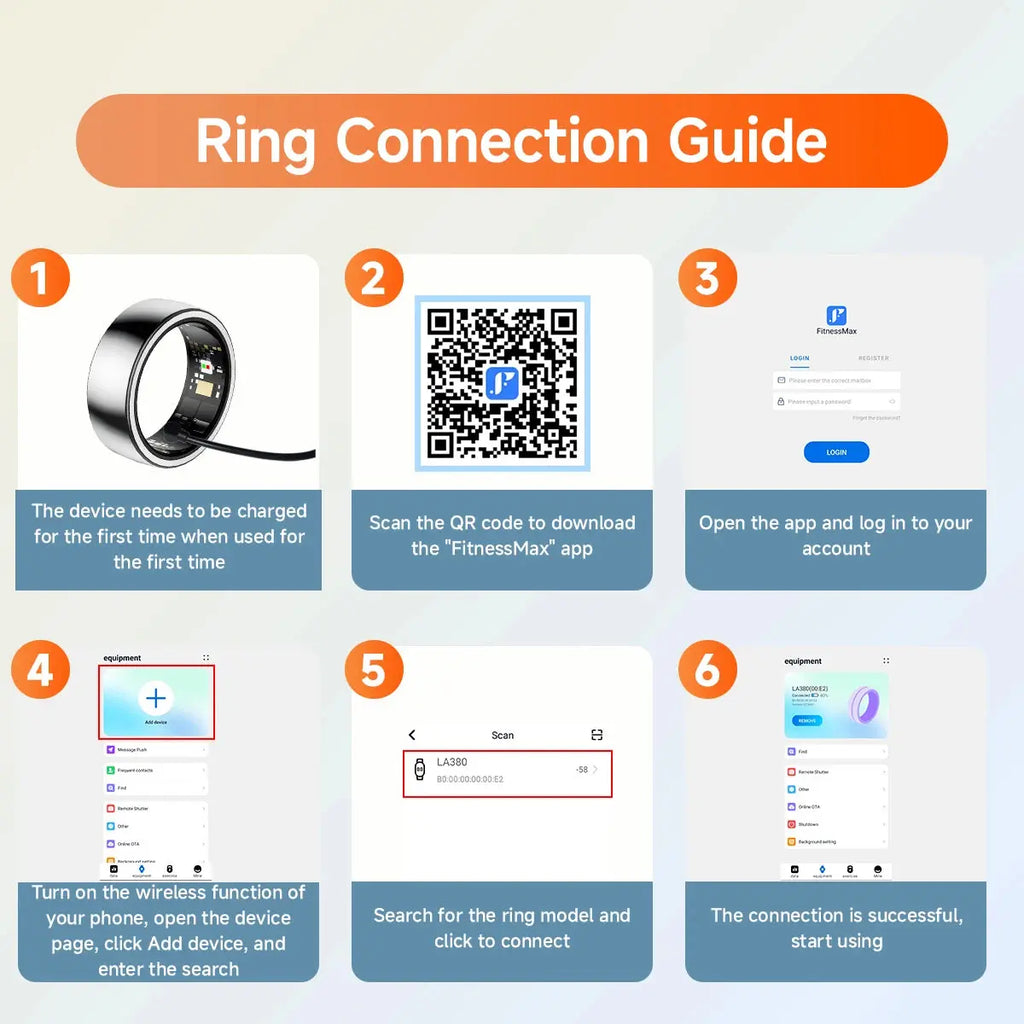 New Healthy Smart Ring Sleep Blood Pressure Monitoring IP68 Waterproof Multi-sport Modes Low Power Ring For Women Men Nova Trendz
