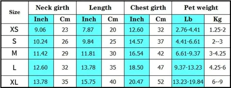 Winter Dog Cotton Jacket Warm Pet Dogs Clothes for Small Medium Dogs Cats Puppy Coat French Bulldog Chihuahua Clothing Poodle Nova Trendz