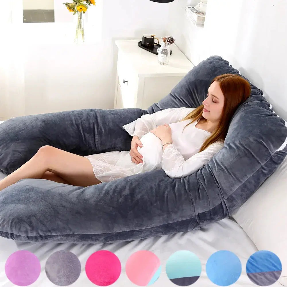120x70cm Pregnant Pillow for Pregnant Women Soft Cushions of Pregnancy Maternity Support Breastfeeding for Sleep Dropshipping Nova Trendz