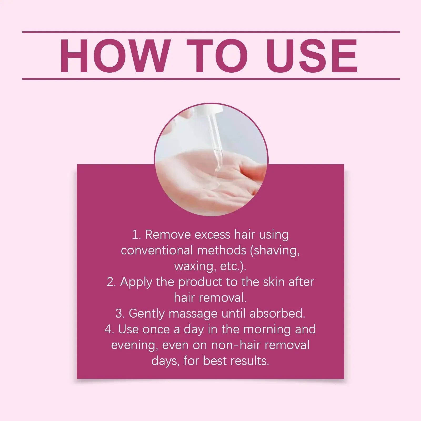 Hair Removal Care Oil Gently Nurtures Skin with Cleansing and Soothing Properties Moisturizing Daily Body Care Oil Hair Removal Nova Trendz