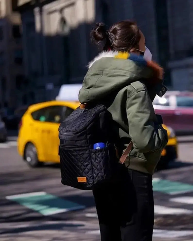 Fashion New Baby Diaper Bag Backpack Multifunctional Diaper Bag Organizer with Thermal Milk Bottle Bag Baby Bags for Mom Nova Trendz