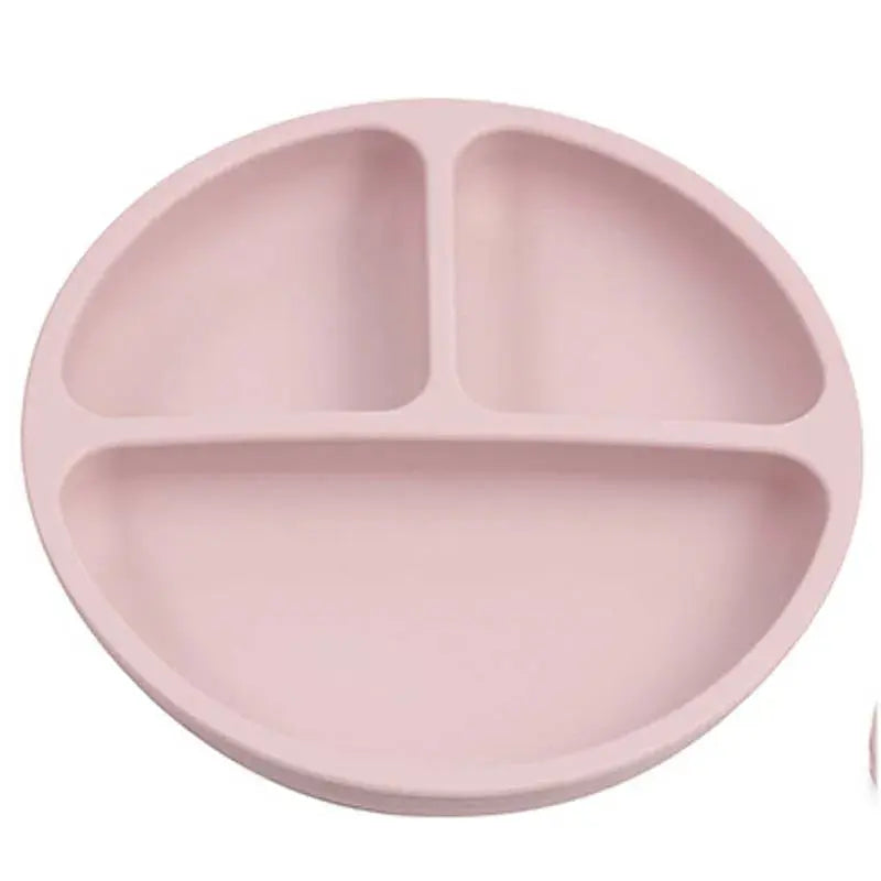Baby Safe Silicone Dining Plate Suction Cartoon Children Dishes Feeding Toddler Training Tableware Retro Kids Smile Face Bowl Nova Trendz