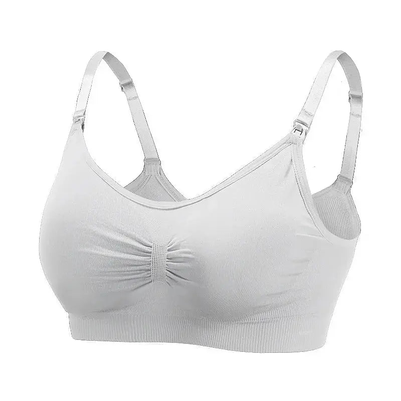 High Quality Maternity Nursing Bras Cotton Breastfeeding Pregnant Underwear Seamless Large Size Breathable Bra Push Up Nova Trendz