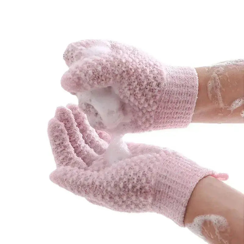 Bath scrub gloves, scrub gloves, body scrub gloves, body wash gloves, exfoliating gloves, facial scrub, facial scrub, bath spong Nova Trendz