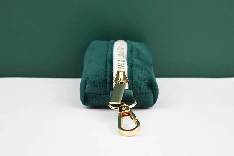 Green Velvet Dog Collar And Leash Set For Dogs Custom Engraved Nameplate Pet Supplies Dog Leash velvet43 - Nova Trendz