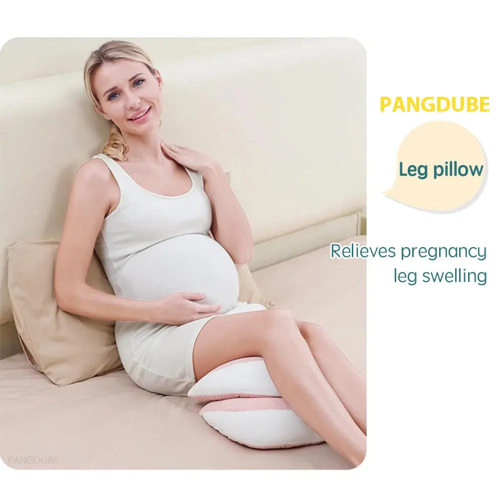 PANGDUBE Pregnancy Waist Support Pillow for Pregnant Women Sleeping Body Pillow Care for Pregnancy Cushion Adjustable Length Nova Trendz
