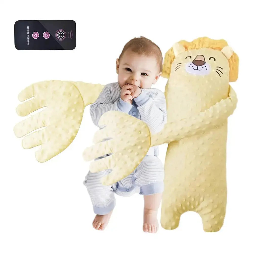 Remote Control Electric Baby Sleep Toy Cartoon Bear Shaped Plush Soothing Dolls Cartoon Baby Sleep Aid Comfort Soother Pillow Nova Trendz