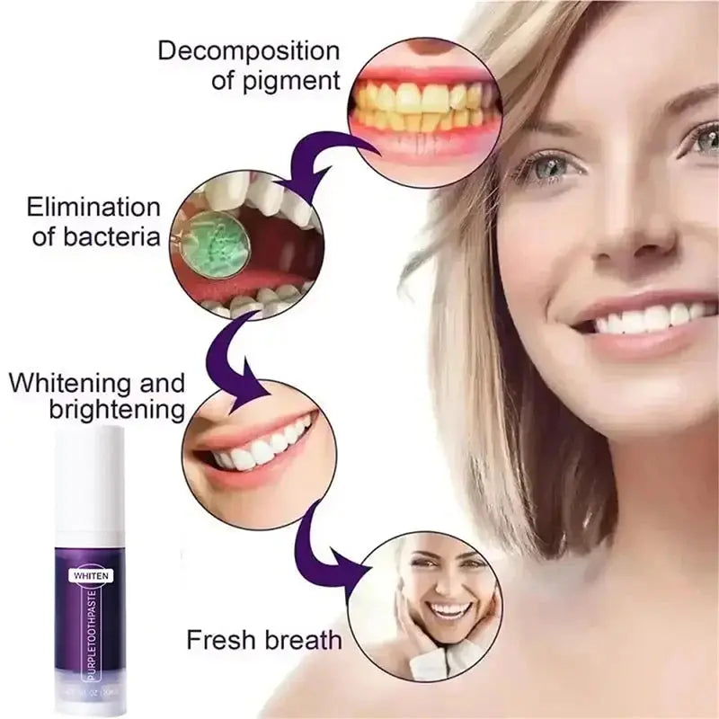 New Teeth Whitening Toothpaste 5D Teeth Whitening Stick Oral Hygiene Cleaning Teeth Whitening Tool Fresh Breath Teeth Care New - Nova Trendz