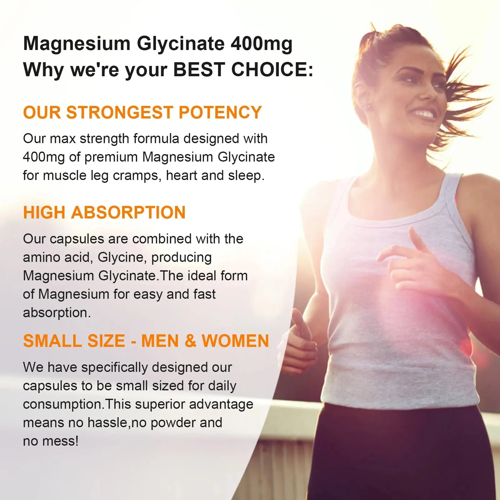 Magnesium Glycinate with Vitamin B6,D3, High Bioavailability Magnesium for Sleep & Calm Support, Nervous, Muscle & Bone Health Nova Trendz