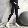 Fitness Pants Women Stretch Tight Peach Buttock Lifting Yoga Pants High Waist Belly Holding Quick Dry Running Sweat?pants Fitnes Nova Trendz
