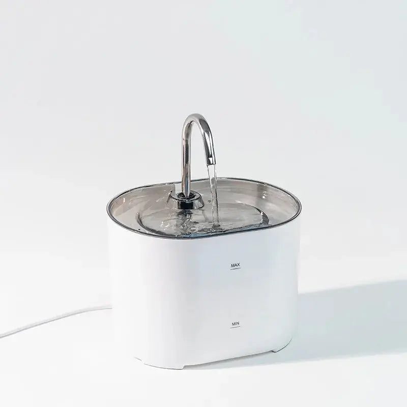 Cats Water Fountain Automatic Filter Cats Fountain With Stainless Steel Faucet Silent Water Pump Pet Cats Dog Water Dispenser - Nova Trendz