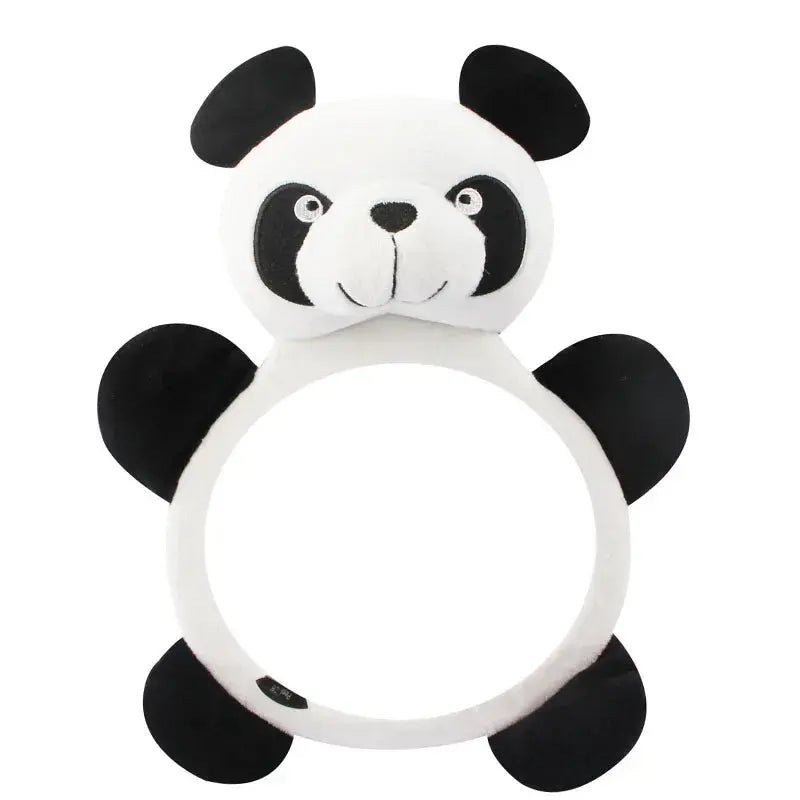 Black White View Back Seat Mirror Baby Car Mirror Safety Seat Headrest Rearview Mirror Baby Facing Rear Ward Car Kids Monitor Nova Trendz