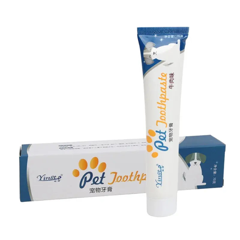 Pet Toothpaste Toothbrush Dog Cat Teeth Cleaning Dog Cat Fingertips Cat Dog Disposable Toothbrush Toothpaste Set - Nova Trendz