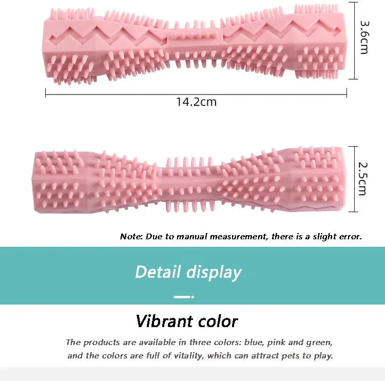 Dogs Puppy Durable Chew Toys Pet Molar Teeth Cleaning Tool Interactive Dog Toothbrush Toy for Small Dogs Dog Toy Dental Mascota - Nova Trendz