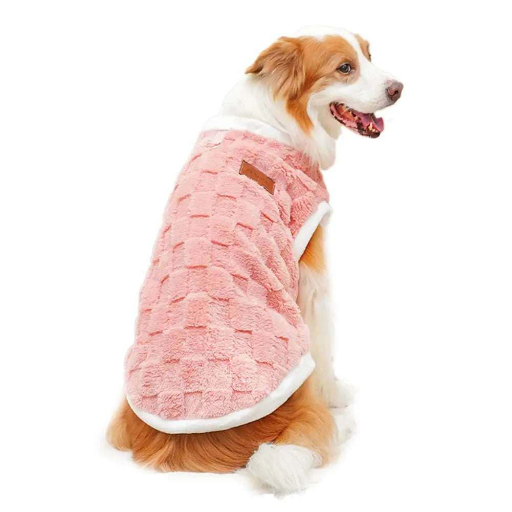 Big Dogs Clothes Winter Warm Sweater S-6XL Size Pet Clothing Golden Retriever Dog Coats Sweatshirt Pets Puppy Pullover Vest - Nova Trendz