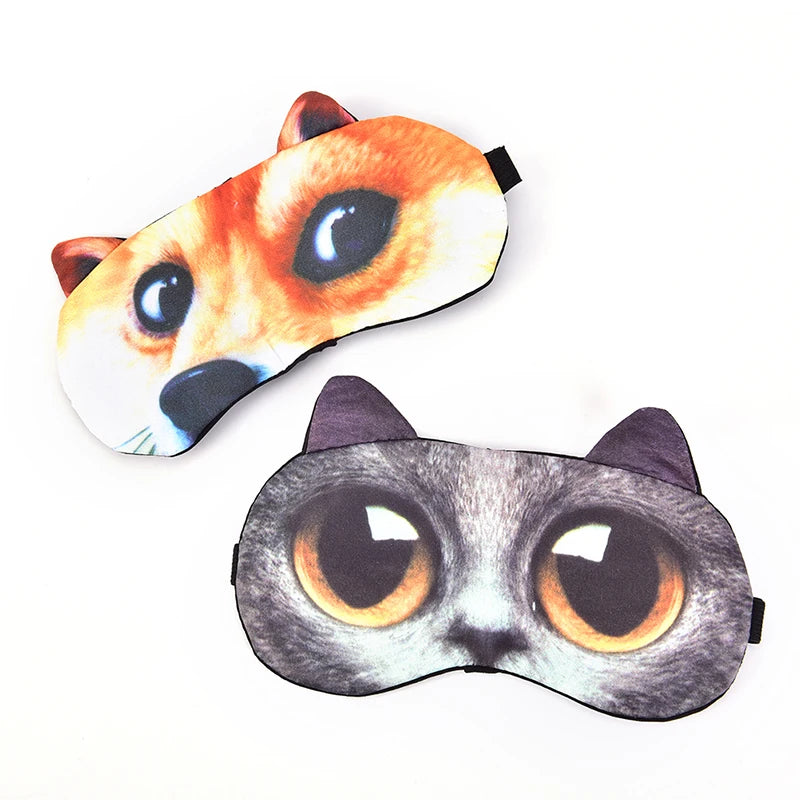 Eye Mask Eye Cover Natural Sleeping Eye Patch Cute Sleep Mask Women Men Eyepatch