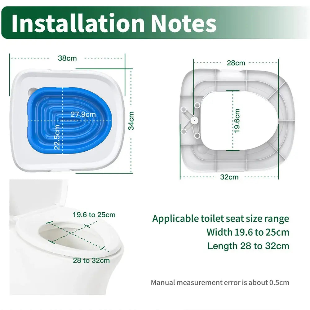 Cat Toilet Trainer Litter Box Cat Toilet Training Reusable Simple Installation Open Cat Raising Artifact - Nova Trendz