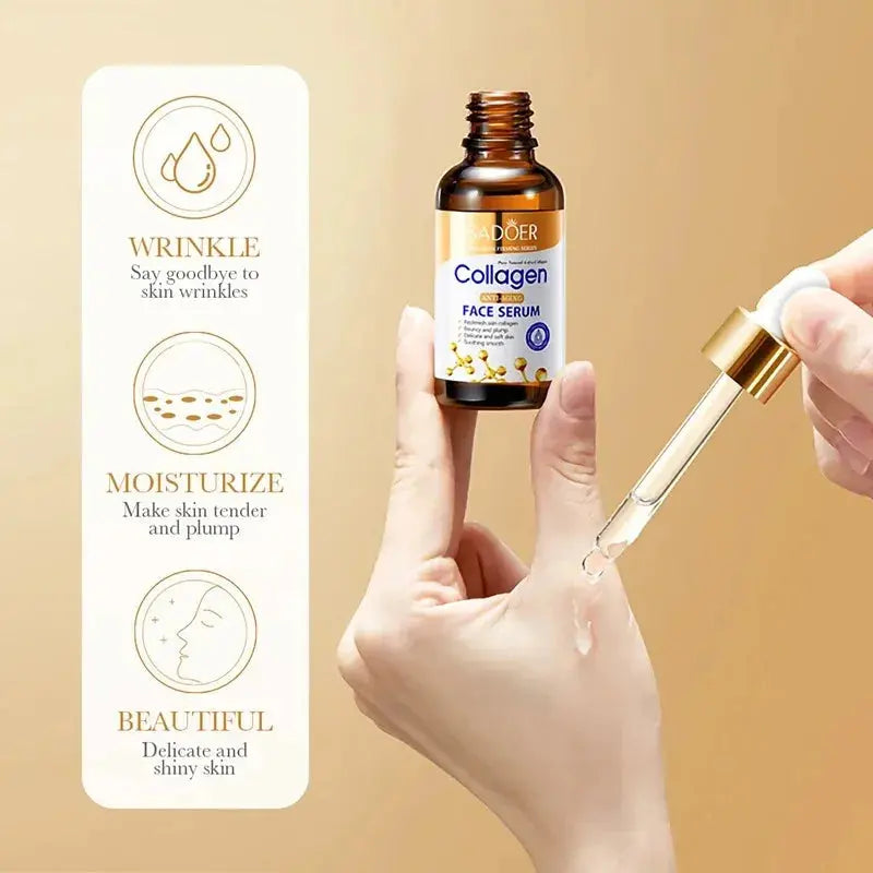 SADOER Collagen Skin Care Serie Collagen Facial Mask Moisturizing Anti-aging Repair Brightening Skin Facial Mask Facial Skincare Nova Trendz