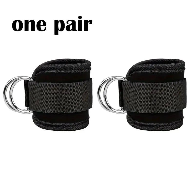 TPE Resistance Bands Ankle Straps Fitness Booty Band Squat Glute Workout Yoga Gym Equipment Guard Leg Strength Safety Extensions Nova Trendz