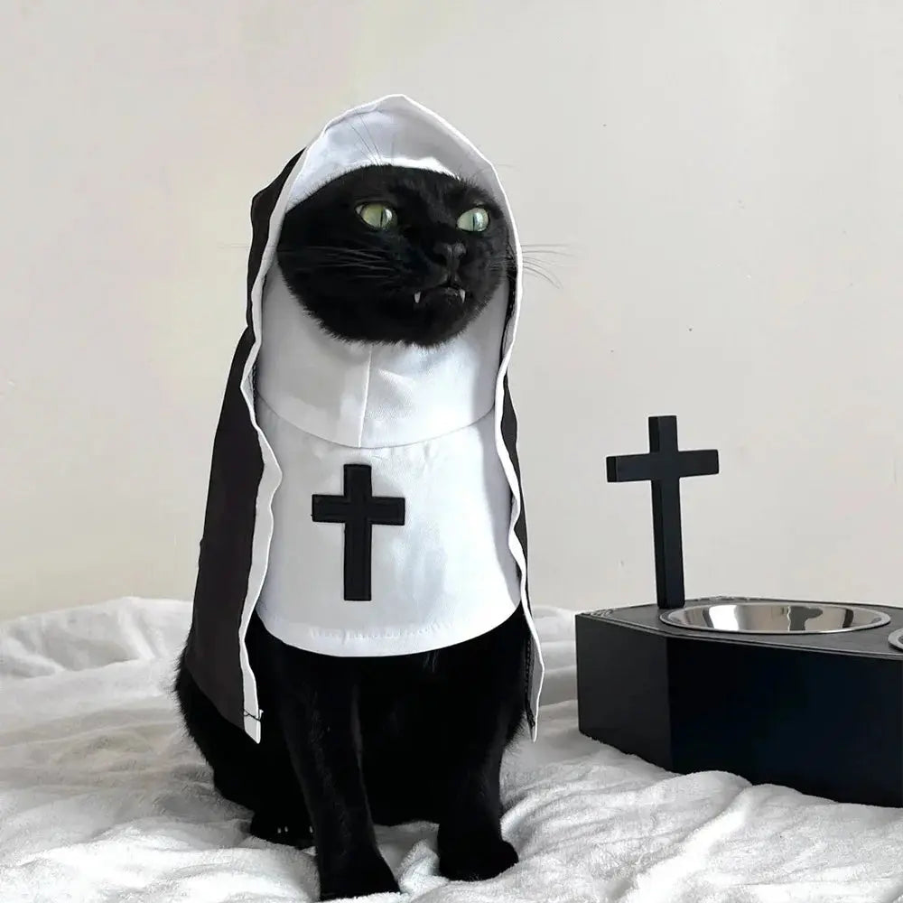 Cat Costumes, Cats and Dogs, Cross-dressing, Funny COS, Small and Medium-sized Pet Photo Props, Cat Funny Costumes - Nova Trendz