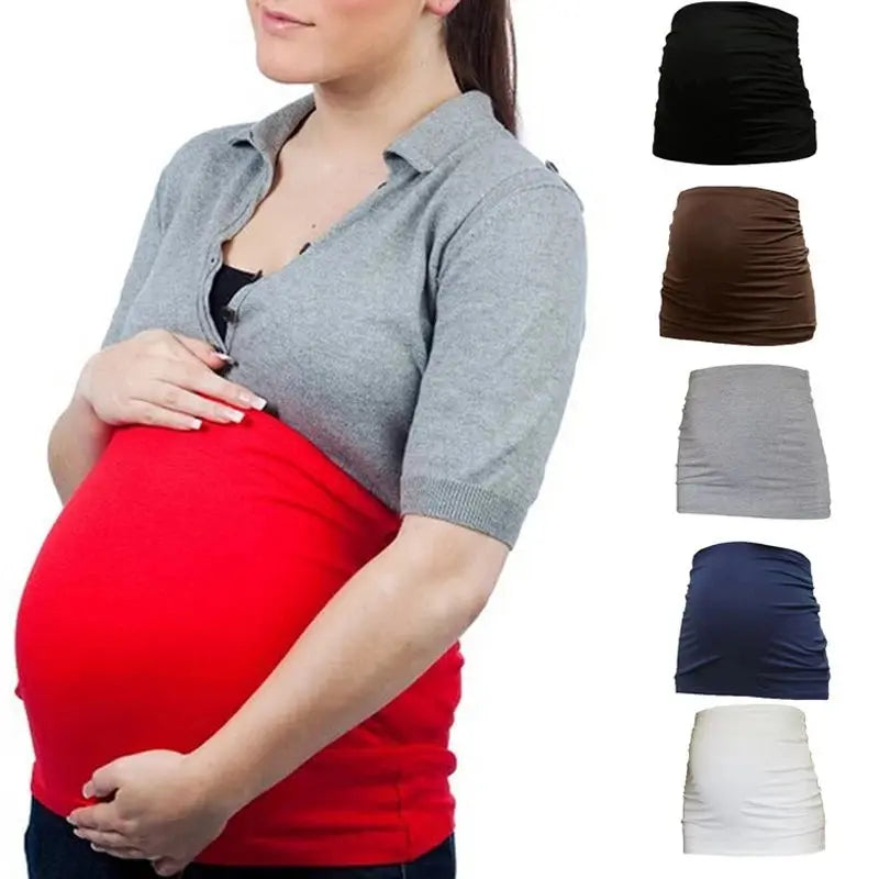 NEW Belly Band with Pants Extenders for Pregnancy and Postpartum, Maternity Shirts Clothing Extender Nova Trendz