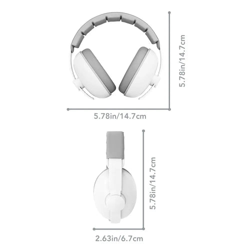 1pc Baby Ear Protection Anti-Noise Earmuffs Headphones for Sleep & Travel Ear Protection with Stretchable Design Nova Trendz