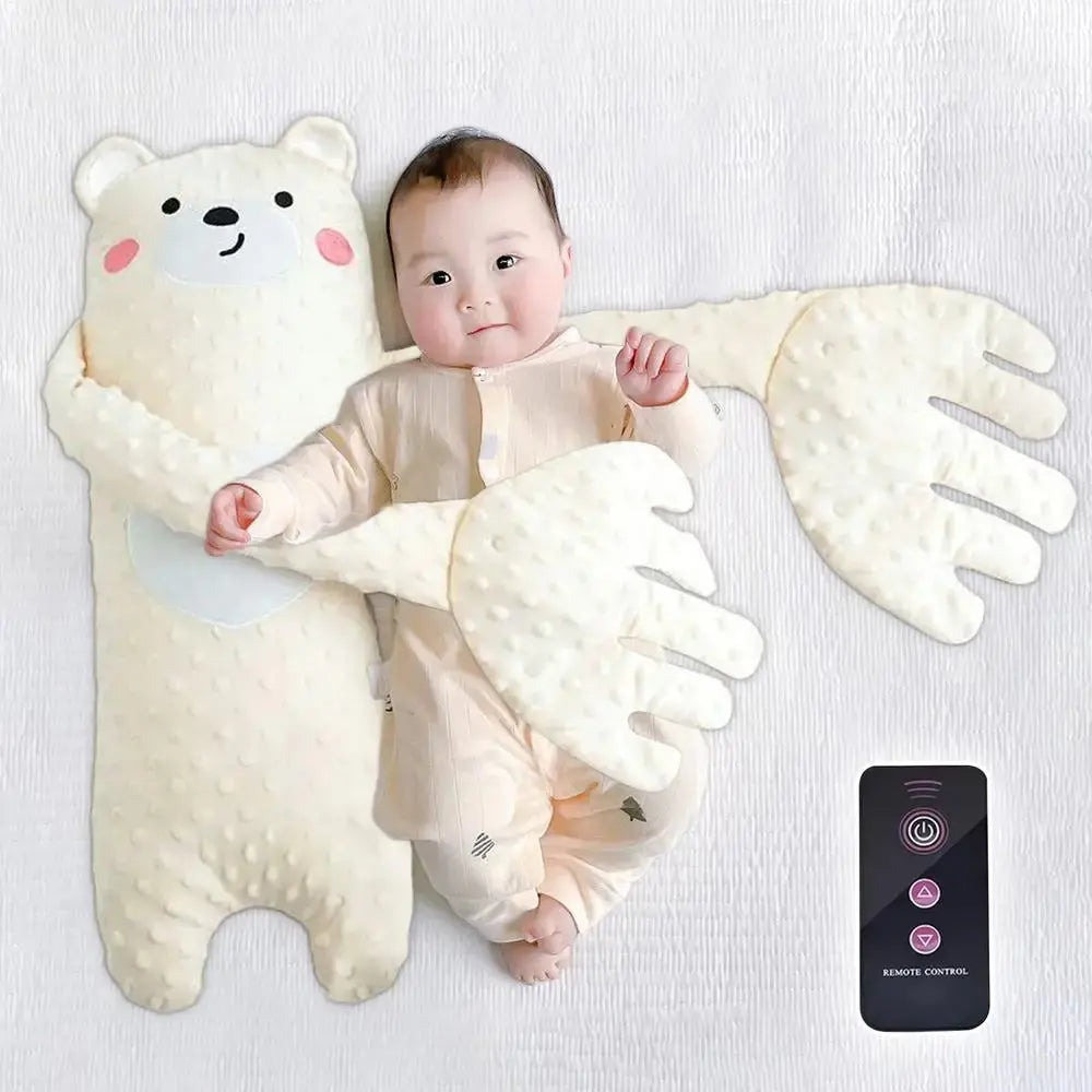 Remote Control Electric Baby Sleep Toy Cartoon Bear Shaped Plush Soothing Dolls Cartoon Baby Sleep Aid Comfort Soother Pillow Nova Trendz