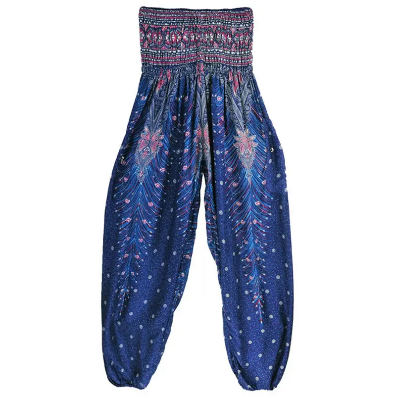Yoga Pants Women Hippie Harem Printed Leggings Boho High Waisted Pantalone De Mujer Cintura Alta Calca Feminina Beach - Nova Trendz
