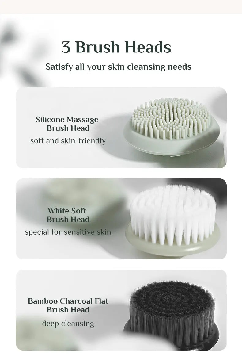 Trending Beauty Products Beauty Equipment Skin Care Deep Face Cleaning Exfoliating Sonic Facial Cleansing Brush