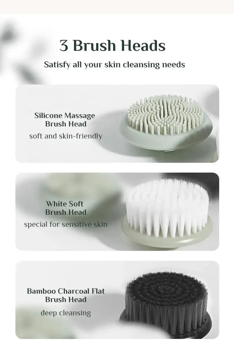 Trending Beauty Products Beauty Equipment Skin Care Deep Face Cleaning Exfoliating Sonic Facial Cleansing Brush Nova Trendz
