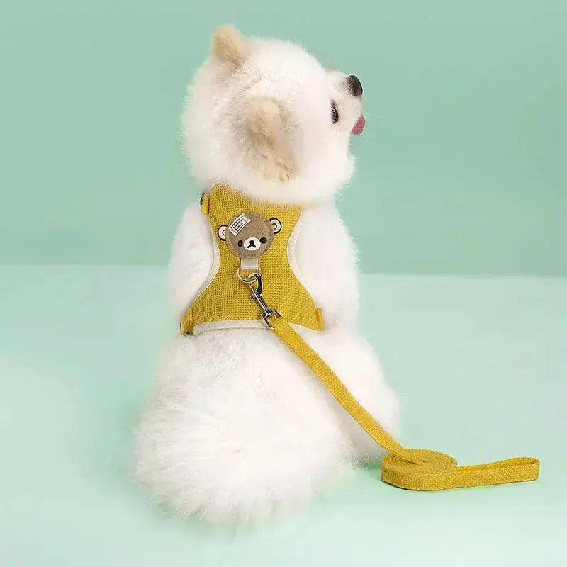 Pet Dog Harness Lead Leash Set Adjustable Puppy Kitten Vest Harness Small Medium Dog Cat Collar Chihuahua Pet Dog Accessories Nova Trendz
