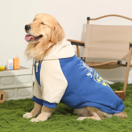 HOOPET Dog Clothes Fall and Winter Models Labrador Dogs Border Collie Pet Clothing Spring and Large Dog Sweater Winter