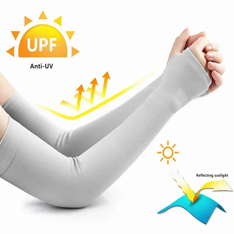 1Pair  Compression Arm Sleeves for Men and Women-Football Sleeves,Covers for Sun Protection,Volleyball,Working Out - Nova Trendz