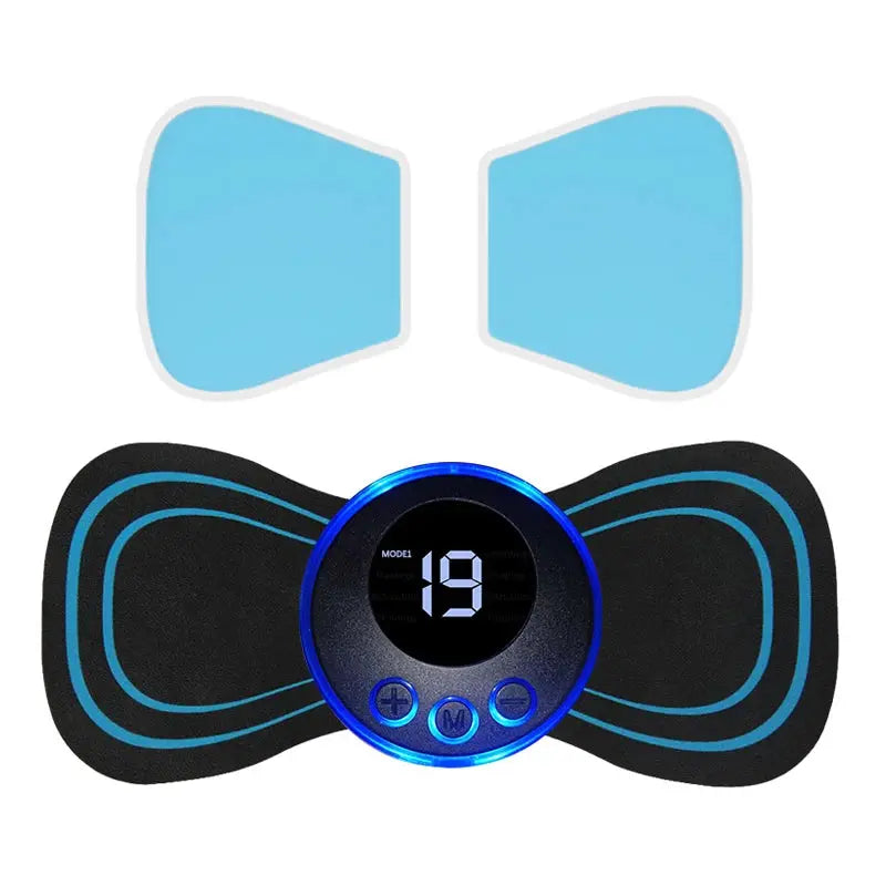 Electrical Muscel Stimulator Massager Abdomen Buttocks Arm Leg Neck Hips Trainer Muscle Toner Fitness Training Workout Equipment Nova Trendz
