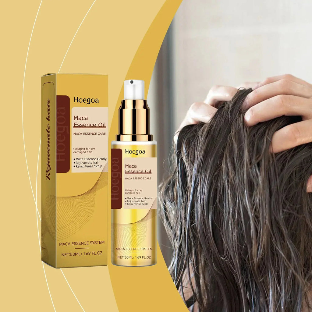 Pure Argan Oil Hair Essential Oil Preventing Hair Loss Nourishing Smoothing Dry Frizzy Multi-functional Argan Hair Care Product - Nova Trendz