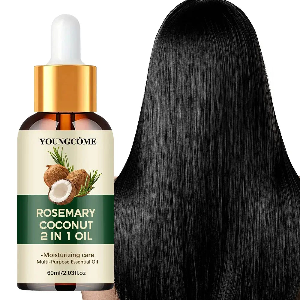 Rosemary Oil Hair Essential Coconut Oil Improve Hair Loss And Nourishes Strengthen Hair Roots Scalp Treatment Hair Care Nova Trendz