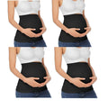 4packs Belly Band for Pregnancy,Maternity Pants and Jeans Extender for All Trimesters and Including Post Pregnancy Prenatal Care Nova Trendz