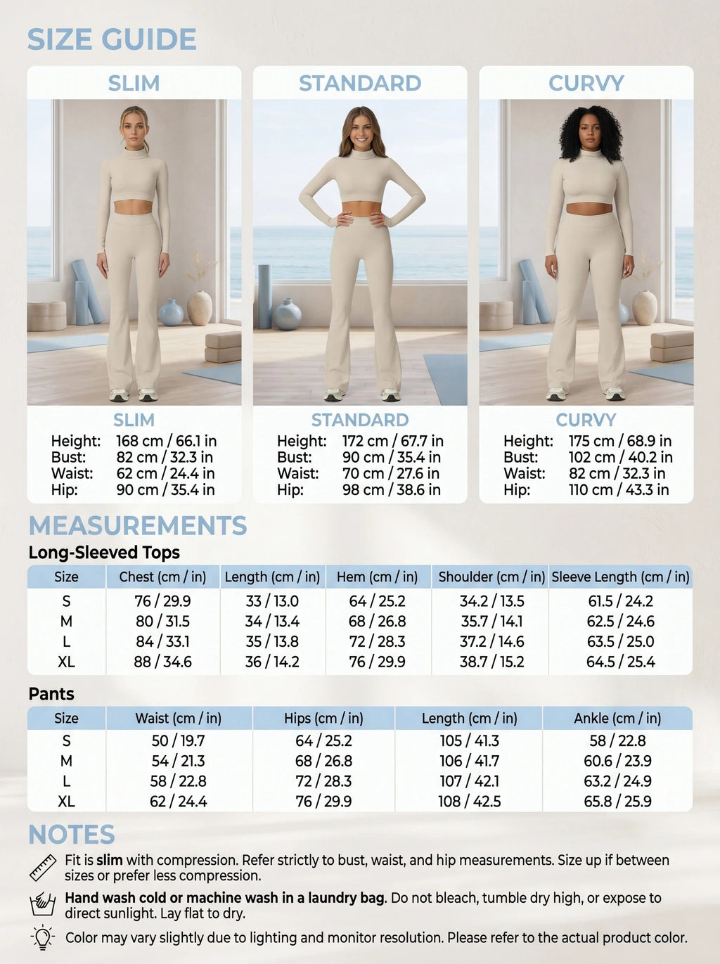 Women's Turtleneck Long Sleeve Yoga Set Back Cutout Flare Pants with Removable Pads Tummy Control Butt Lifting Gym Outfit Nova Trendz
