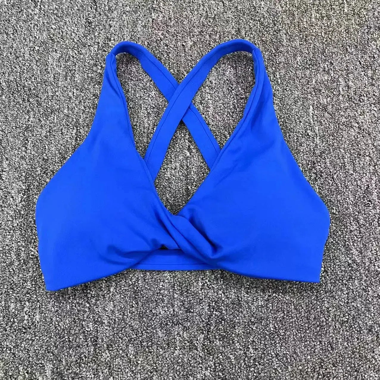 Sport Bra Women Seamless Gym Anti-sweat Breathable Yoga Shockproof Crop Top Fitness Push up Workout Underwear Blue Gray Red Pink - Nova Trendz
