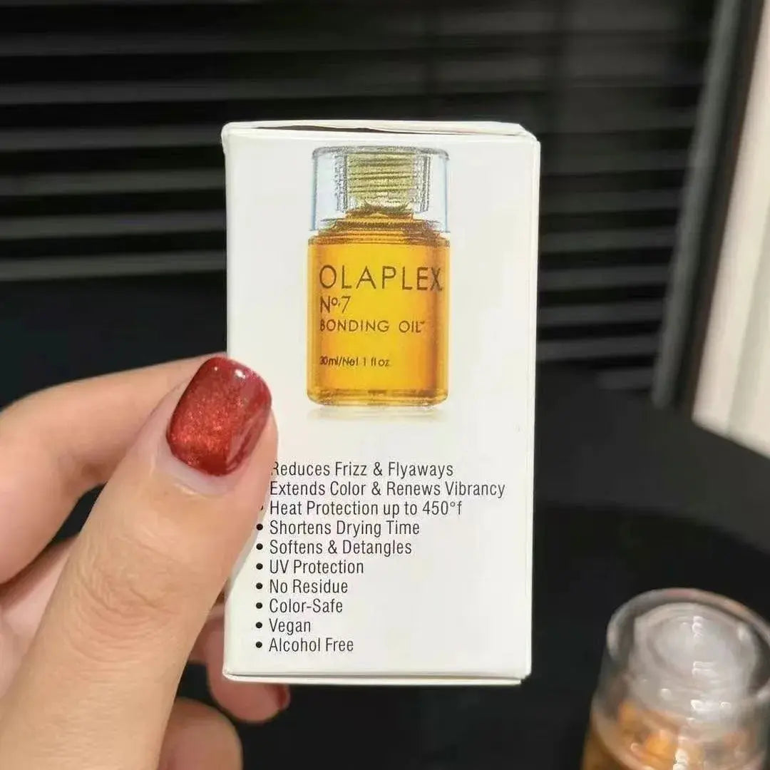 Olaplex No 7 Hair Oil 30ml Heat Protectant Anti Frizz Repair Dry Damaged Hair For Smooth Shiny And Nourished Tresses Daily Care Nova Trendz