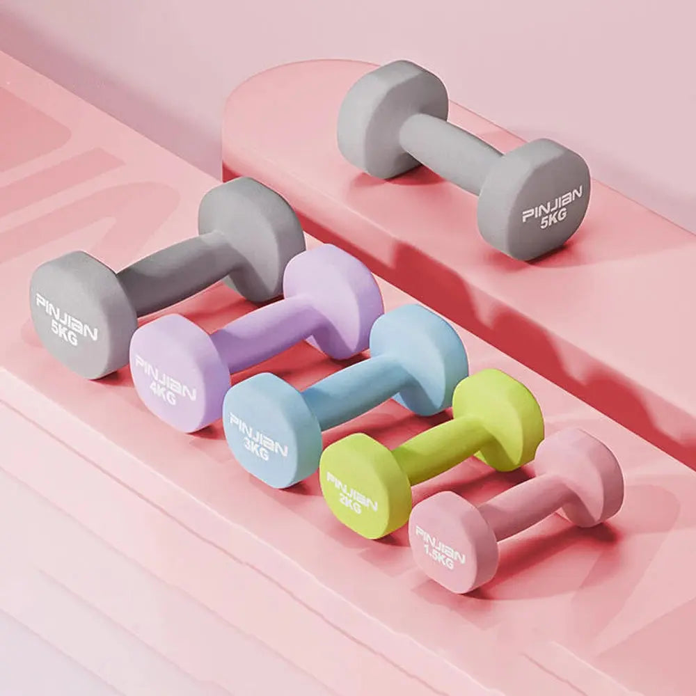 Neoprene Dumbbell Fitness Equipment Arm Muscle Training Cast Iron Hand Gym Yoga Exercise Bodybuilding Weights Workout Nova Trendz