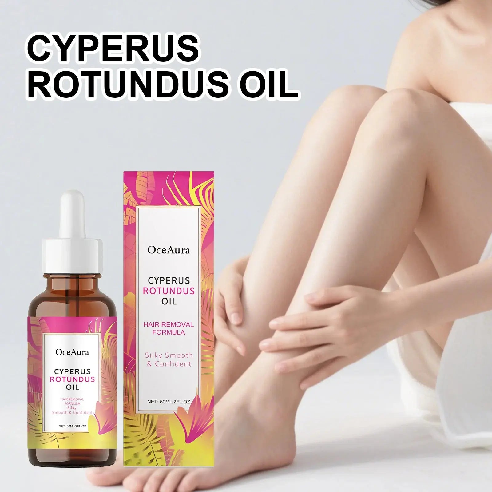 Hair Removal Care Oil Gently Nurtures Skin with Cleansing and Soothing Properties Moisturizing Daily Body Care Oil Hair Removal Nova Trendz