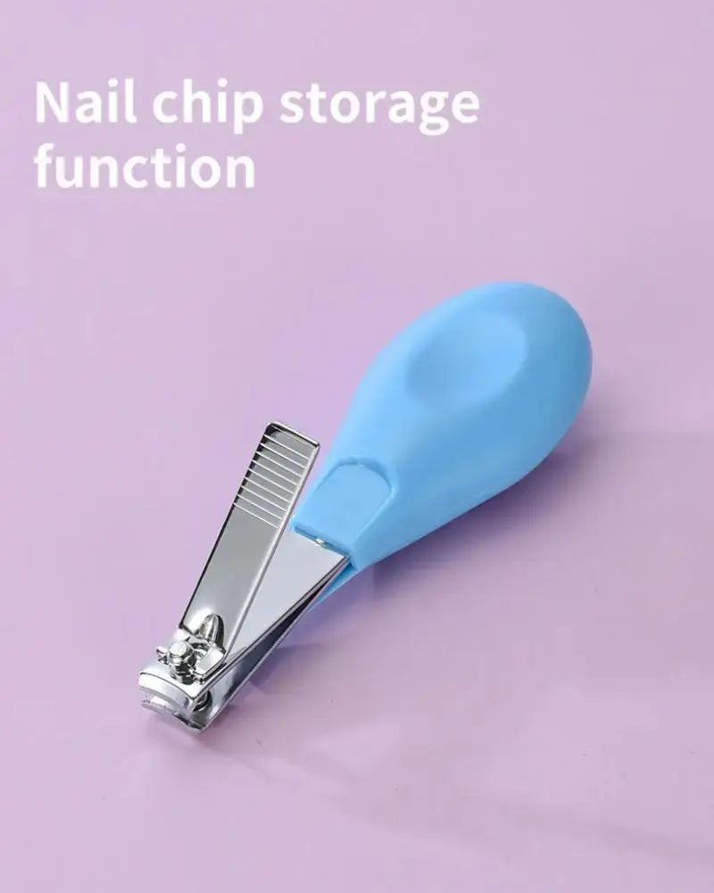 6Pcs/set Newborn Baby Care Kit Cleaning Supplies Head Comb Brush Scissors Nasal Aspirator Nail Clipper Sharpener Tool Package Nova Trendz