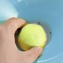 With 5 balls Automatic Ball Launcher for Dogs 3 Adjustable Distances Settings,Improves the dog's intelligence Outdoor pet game - Nova Trendz