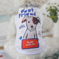 1 PC Lightweight Summer Vest for Pets Chihauhua XS-XXL Big Dogs Clothing Ice Felt Overall Cartoon No Fading Pet Cat Overalls - Nova Trendz
