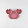 Food Grade Silicone Meal Plate Cartoon Toddler Plates Independent Feeding Training Anti-Drop Complementary Food Bowl Baby Stuff Nova Trendz