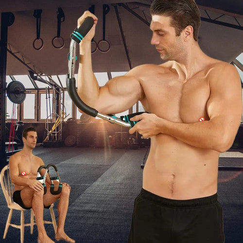 Wrist Strength Trainer Adjustable U-Shaped Arm Trainer Home Fitness Chest Expander Twister Arm Exerciser Hand Gripper Strengths Nova Trendz