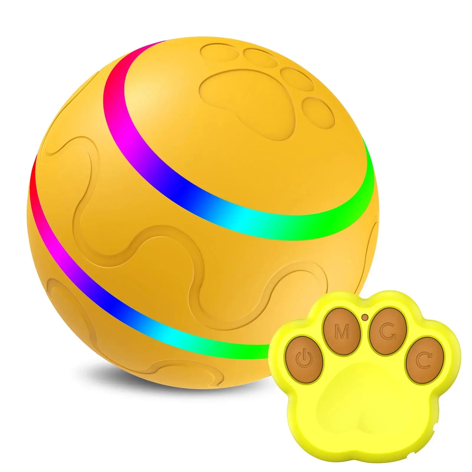 Interactive Dog Toy Ball with Remote Control, Active Rolling Ball for Dogs,Wicked Ball for Small Medium Large Dogs  pet toys Nova Trendz