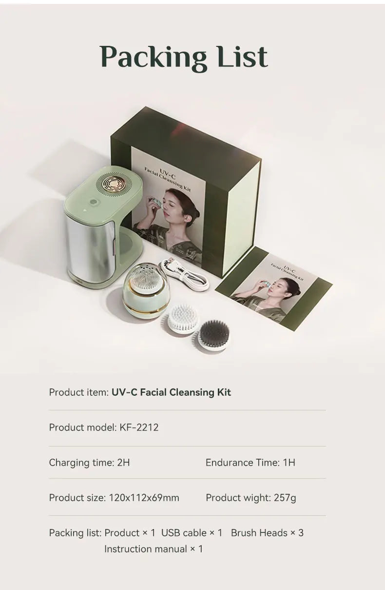 Trending Beauty Products Beauty Equipment Skin Care Deep Face Cleaning Exfoliating Sonic Facial Cleansing Brush