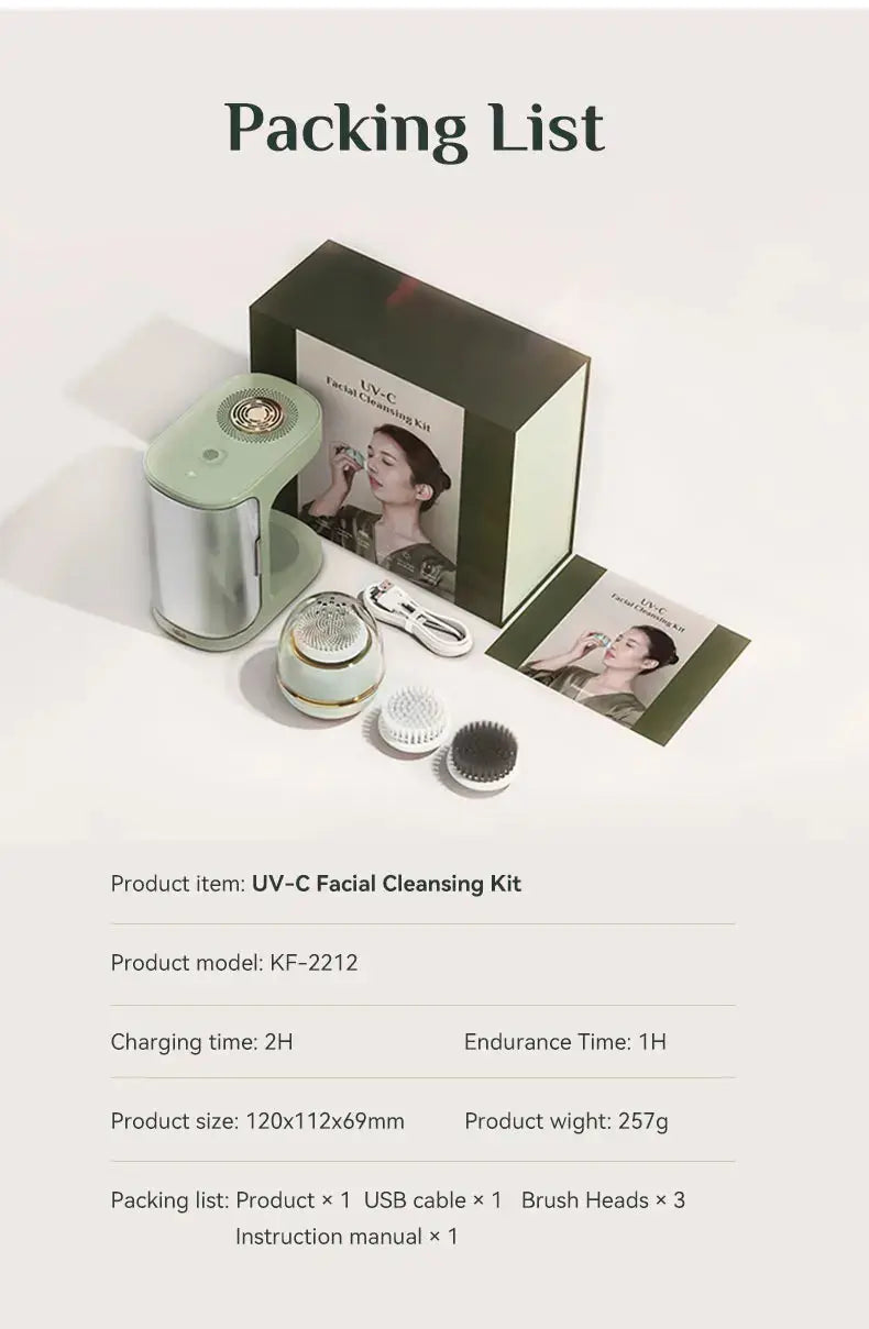 Trending Beauty Products Beauty Equipment Skin Care Deep Face Cleaning Exfoliating Sonic Facial Cleansing Brush Nova Trendz